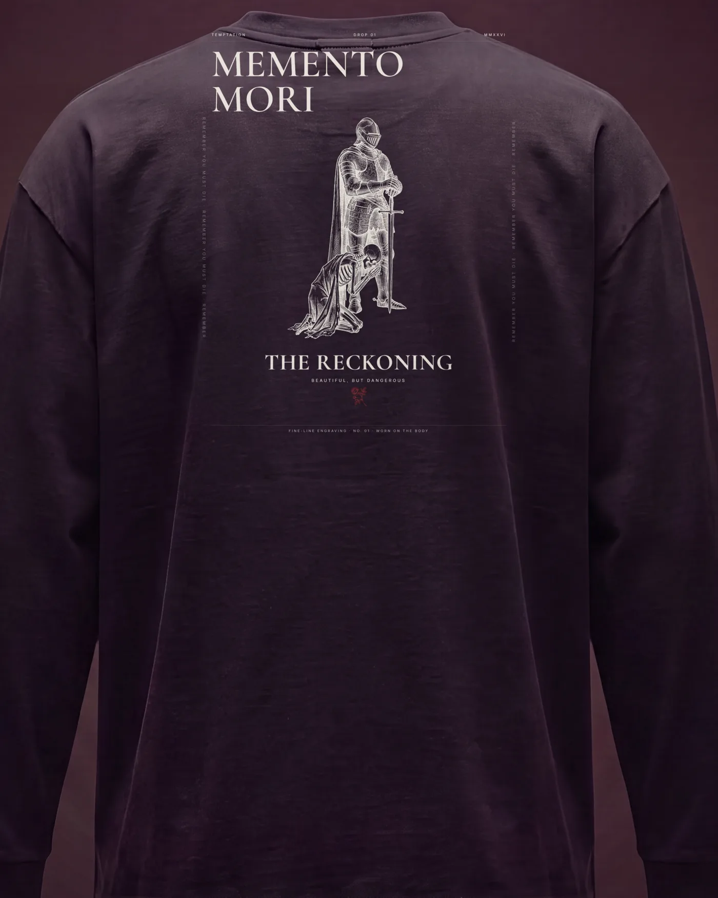 The Reckoning Long Sleeve — Black