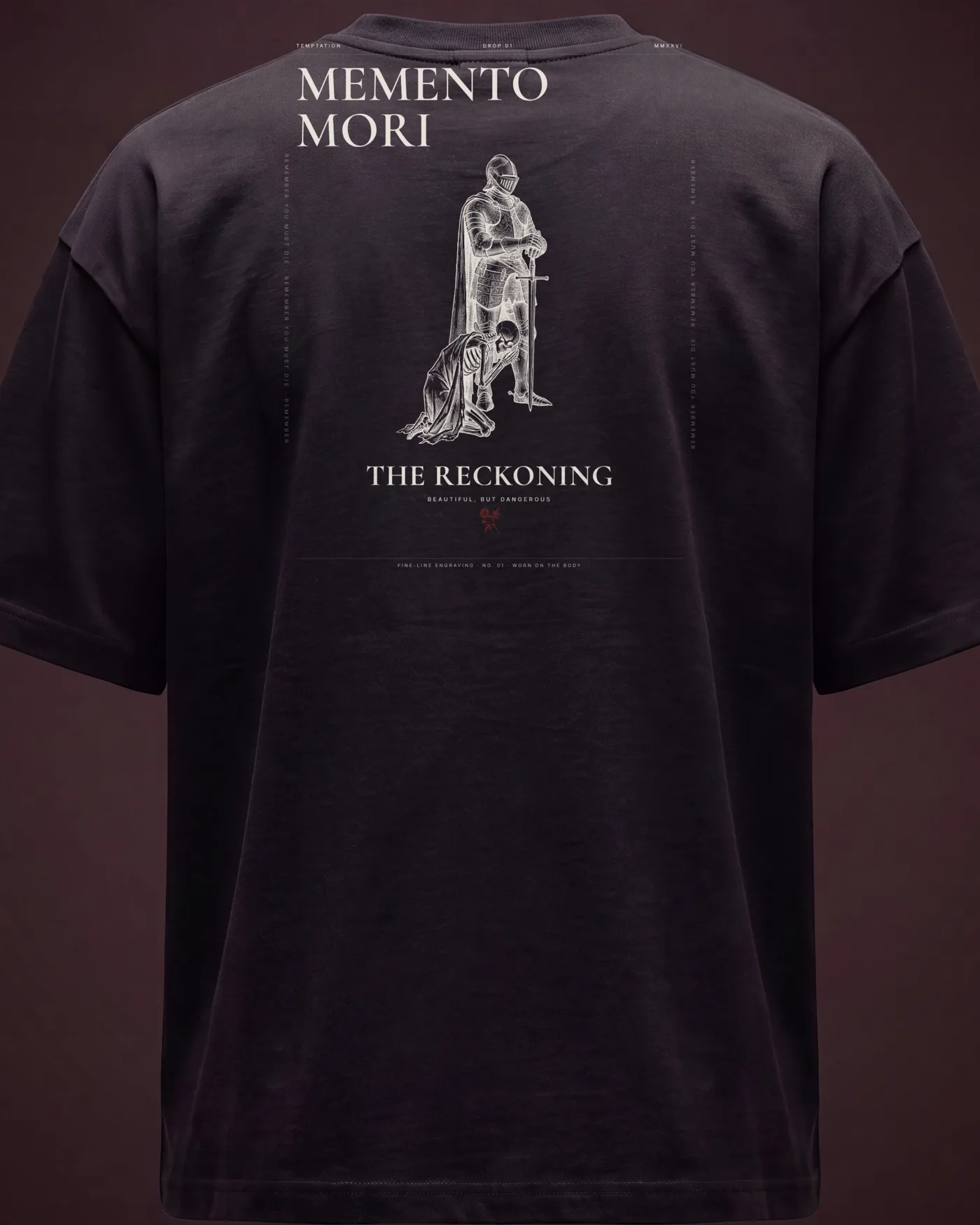 The Reckoning Tee — Black